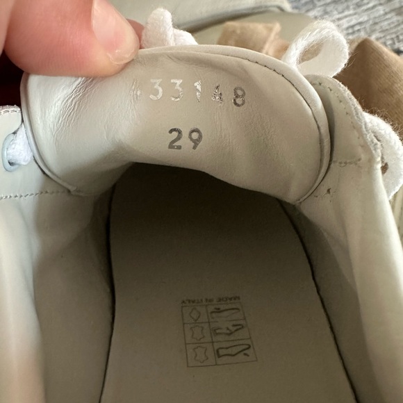 GUCCI CHILDREN'S ACE LEATHER SNEAKER - Picture 5 of 6